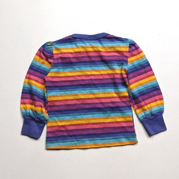 Vintage Veronica Lee Shirt Girls Size 2-3T Rainbow Long Sleeve T-shirt - Picture 2 of 4